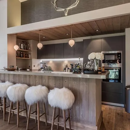 Moderne, Vue Montagne - 8 شاليه كورشوفيل